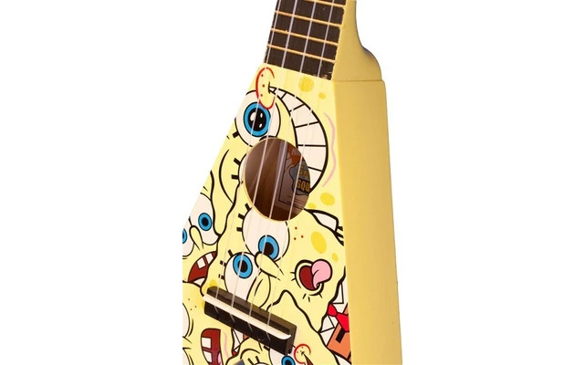 UKELELE BOB ESPONJA FLYING V CON ACCESORIOS