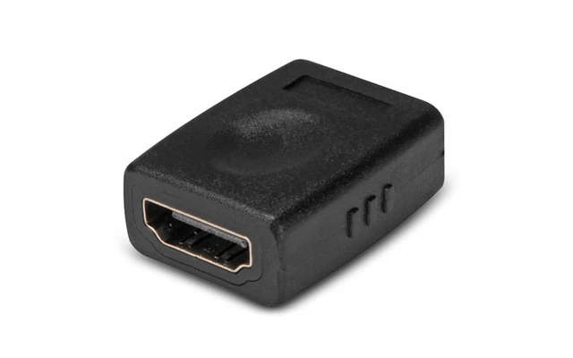 Adaptador HDMI - HDMI Tipo A hembra >> HDMI Tipo A hembra - Profesional - Contactos dorados