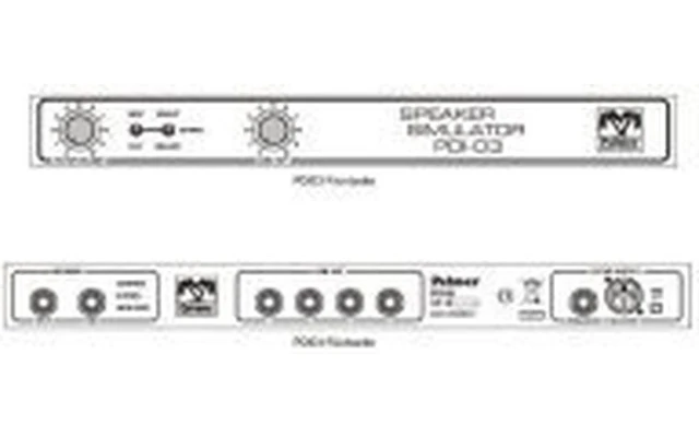 Palmer Procesador de audio PDI03