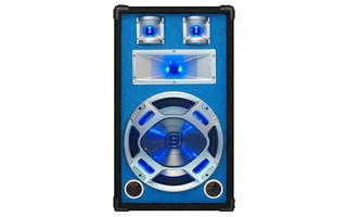 Baffle 12"/30cm 600W LED azules.