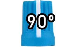 DJ TechTools Chroma Caps Super Knob 90º Azul