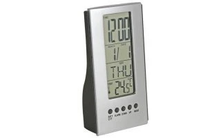 RELOJ CON ALARMA, FECHA & TEMPERATURA