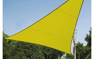 Vela de sombra triangular - 3.6 x 3.6m x 3.6m, color: Verde lima