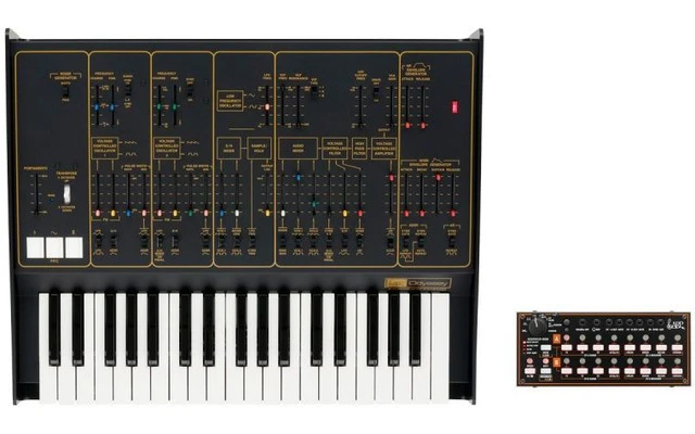 ARP Odyssey FSQ Rev2 Negro & Oro - BKGD