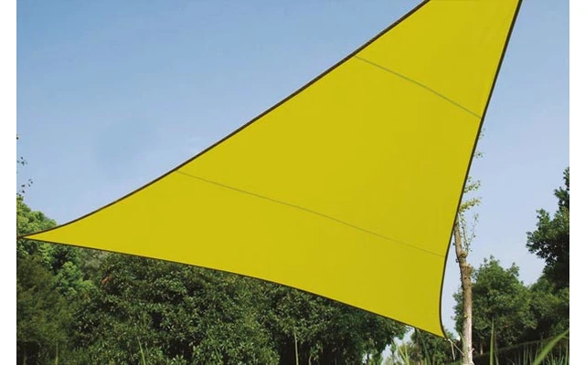 Vela de sombra triangular - 3.6 x 3.6m x 3.6m, color: Verde lima