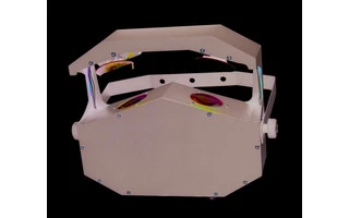 Efecto led doble moonlower con espejos 8x3W RGBW - C-DUALSCAN