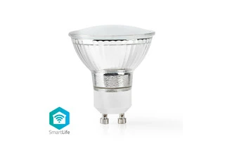 Bombilla LED Inteligente con Wi-Fi - Blanco Cálido - GU10 - Nedis WIFILW11CRGU10