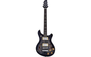 Sire Guitars Q7 Hollow Tbk Trans Black