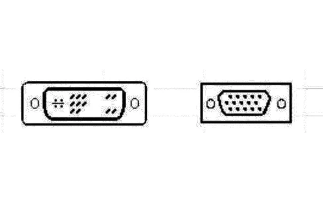 DVI-A-VGA cable 10.0 m