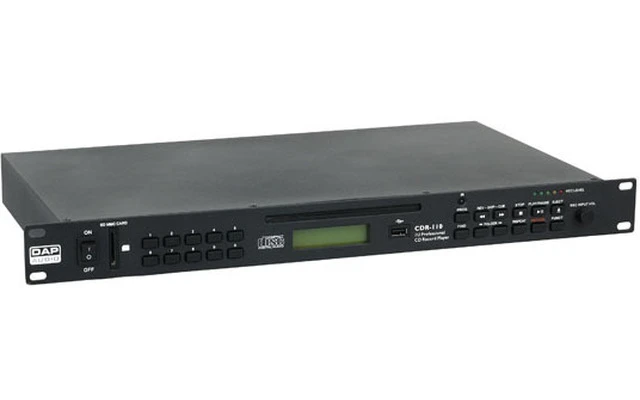 DAP Audio CDR-110 CD/USB Recorder MKII