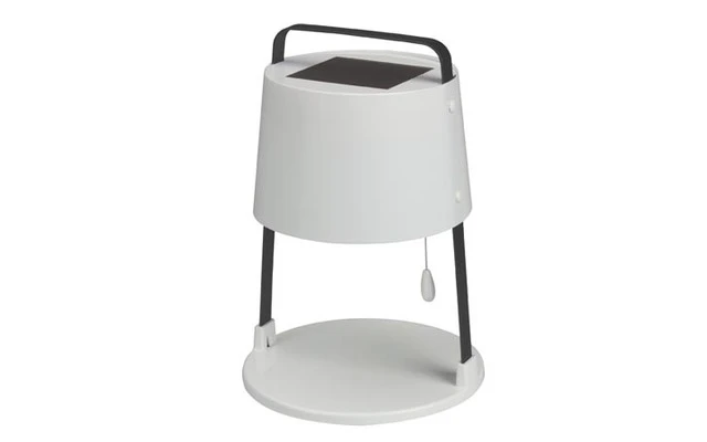 LÁMPARA SOLAR DE SOBREMESA - SOPORTE NEGRO