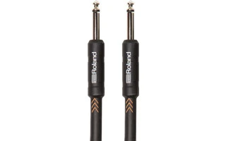Roland RICB20 Cable serie Black de patch conectores jack rectos 6 m
