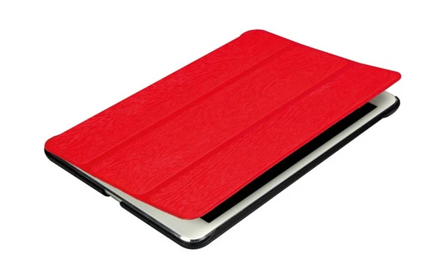 Funda con banda elástica para iPad mini en color rojo