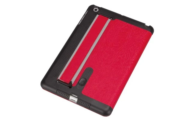 Funda con banda elástica para iPad mini en color rojo