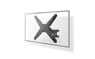 Soporte Vertical de Pared para TV - 23 - 55" - Máx. 30 kg - - Nedis TVWM2732BK