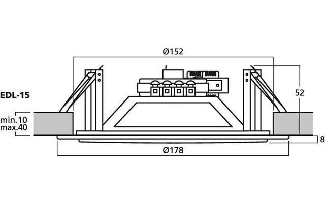 Monacor EDL-15