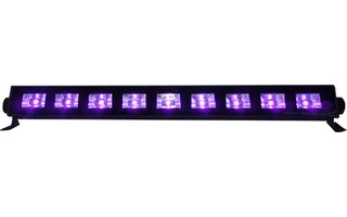 Ibiza Light Bar LED UV - Luz negra 9 x 3 W