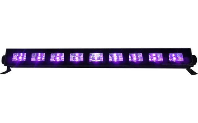 Ibiza Light Bar LED UV - Luz negra 9 x 3 W