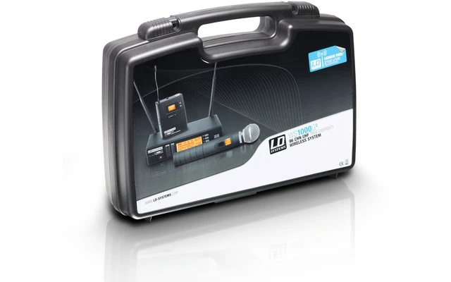 LD Systems WS 1000 G2 BPG - Sistema inalámbrico con Petaca y Cable de Guitarra