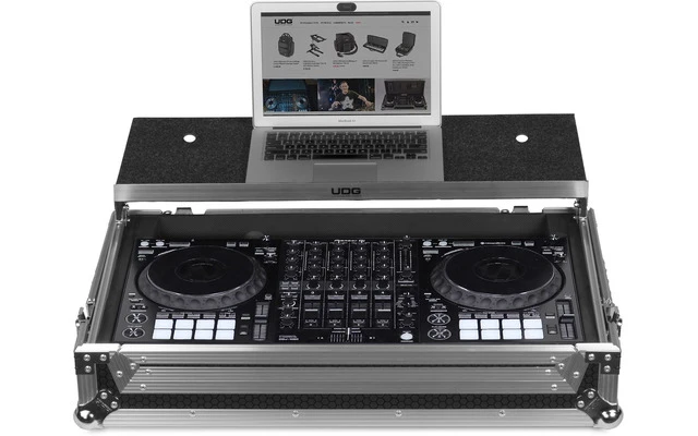 UDG Ultimate Flight Case Pioneer DDJ-1000 Silver Plus (Pórtatil + ruedas)