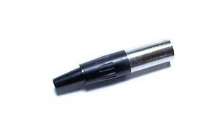 Conector Mini XLR macho 3 contactos