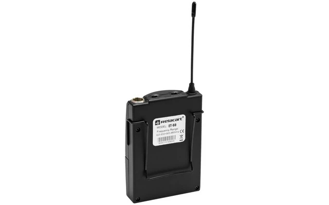 RELACART ET-60 Bodypack with Lavalier Microphone for WAM-402
