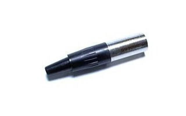 Conector Mini XLR macho 3 contactos