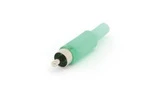 Conector RCA Macho - Verde