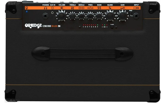 Orange Crush Bass 50 Black