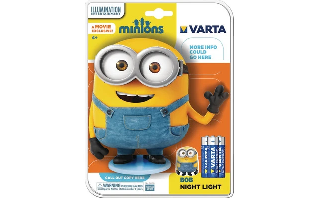 Varta Minions Luz LED de noche