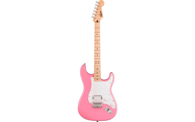 Squier by Fender Sonic Stratocaster Ht H Mn Flash Pink