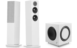 AudioPro A48 Blanco con subwoofer SW-10 - Sistema 2.1 HDMI