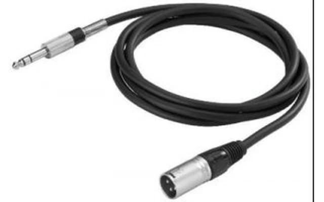 Cable OFC - XLR -> Jack 6,35 Macho - 2 Metros