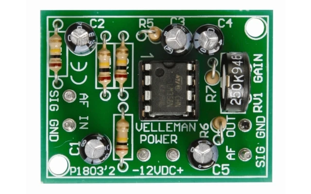 Preamplificador mono universal