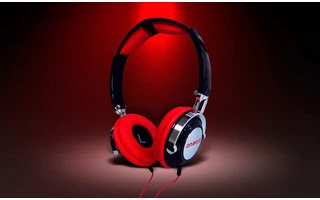 On-Earz LolliPOP Black Red