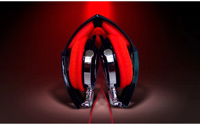 On-Earz LolliPOP Black Red