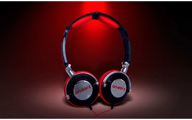 On-Earz LolliPOP Black Red