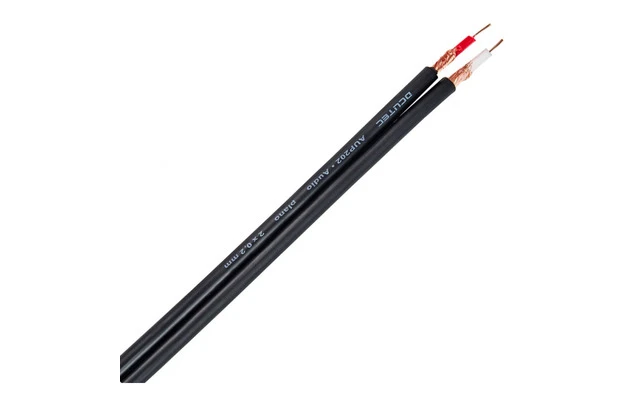 Bobina cable de audio plano 2x0,2 mm2