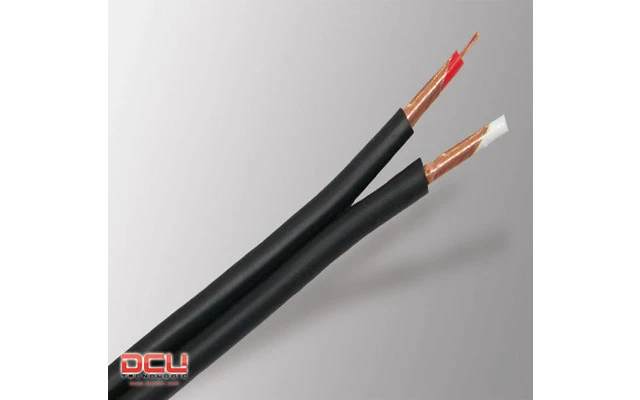 Bobina cable de audio plano 2x0,2 mm2
