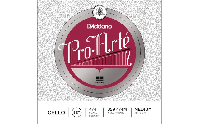 D'Addario J59 Pro Arrte 4/4M