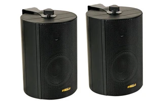 JUEGO DE 2 CAJAS ACUSTICAS DINAMICAS REDONDAS DE 2 VIAS 4"