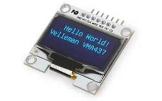 PANTALLA OLED PARA ARDUINO® DE 1.3" (DRIVER SH1106, SPI)