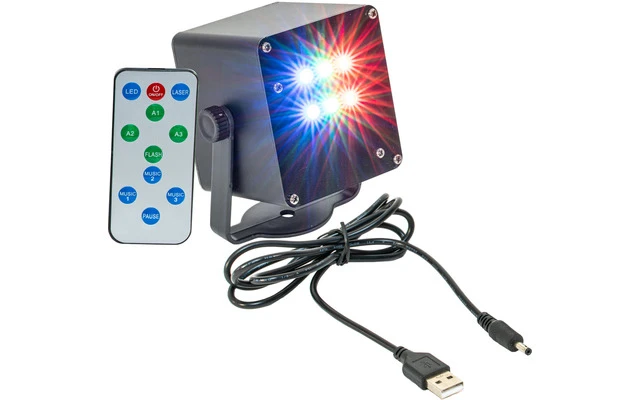 Ibiza Light TinyLED RGB Strobe