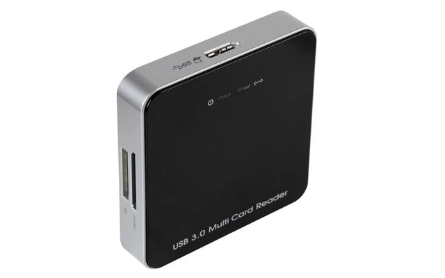 Lector/Editor multitarjetas USB 3.0, 5 puertos