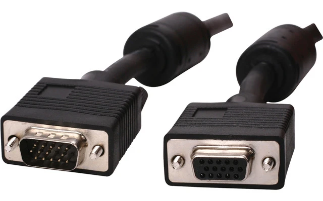 Cable VGA con corazón de ferrita gama alta 5 metros