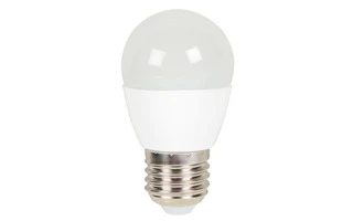 BOMBILLA LED - BOLA - 6 W - E27 -  COLOR BLANCO CÁLIDO