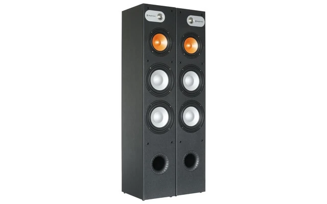 SHFT655B Torre Hi-Fi 2x 8" + 1x 6,5" - Negro (Pareja)