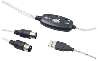 Cable MIDI a USB ( 1,8 Metros )