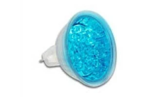 Lámpara LED azul MR16 / 12 V