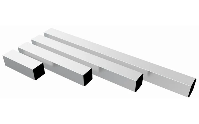 Power Dynamics Patas cuadradas fijas 20cm (pack de 4)
